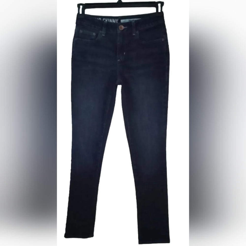 DKNY Soho Skinny Womens Size 4 Dark Wash Jeans Mid Rise Denim
